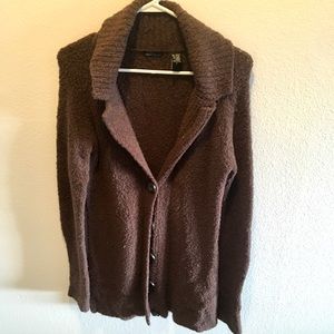 Brown Comfy Cardigan